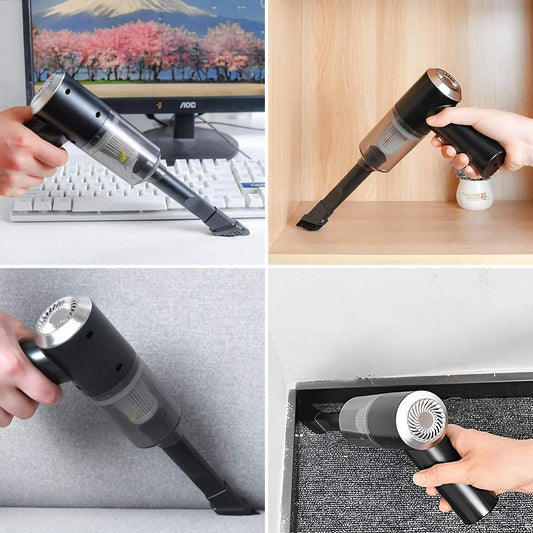 Mini Aspiradora Portátil Recargable Auto