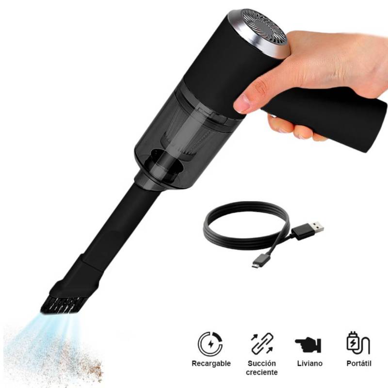 Mini Aspiradora Portátil Recargable Auto